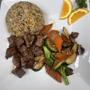 Filet Mignons Hibachi Entree