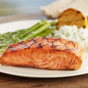 Salmon Hibachi Entree